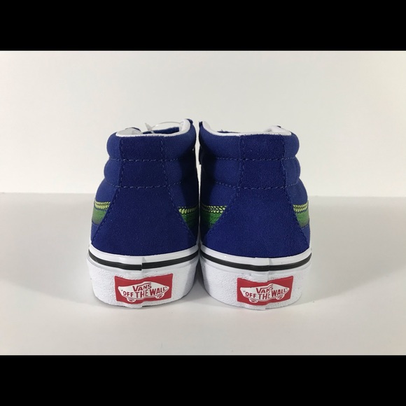 Vans Sk8-Mid Reissue V Reptile Sidestripe Sneakers - Picture 3 of 8